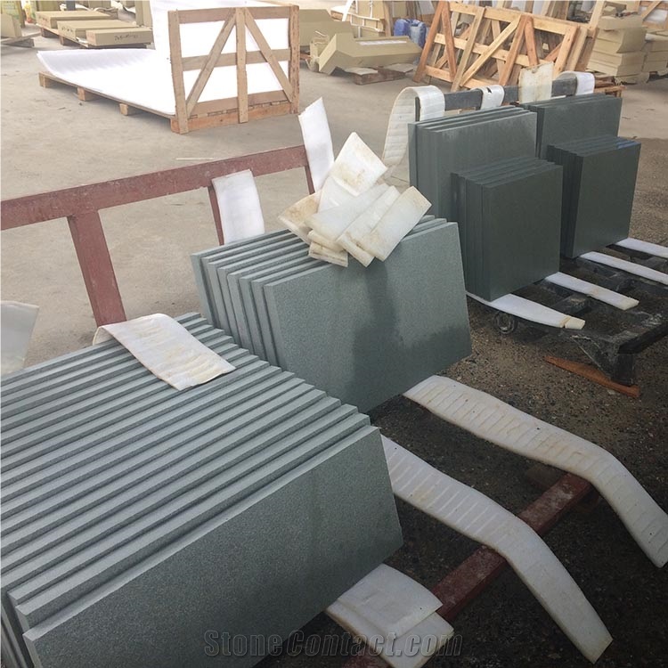 Black Sandstone Flamed Surface for Swimming Pool Coping