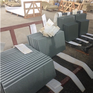 Black Sandstone Flamed Surface for Swimming Pool Coping