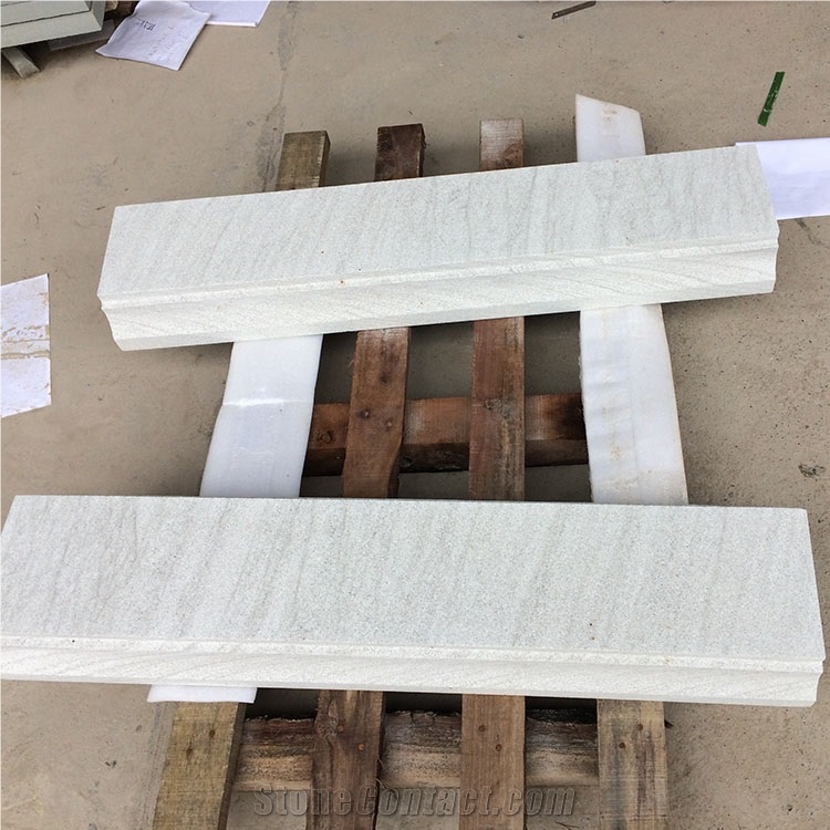 Chinese White Sandstone Block Factory Direct Sale