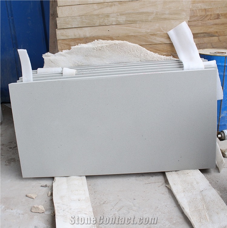 Grey Sandstone Honed Surface for Swimming Pool Coping