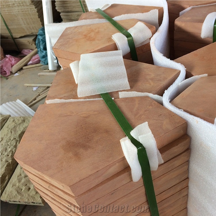 Sandstone Flagstone for Swimming Pool Coping Tiles/Swimming Pool Tiles for Sale