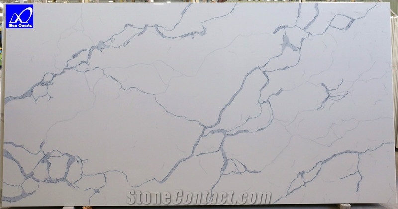 Artificial Alaska Quartz Stone Slab for Kitchen Countertop,Flooring,Wall,Service Countertop,Office Top,Hospital Countertop,Hotel Countertop