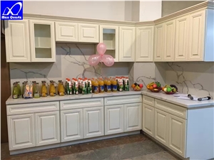 Artificial Alaska Quartz Stone Slab for Kitchen Countertop,Flooring,Wall,Service Countertop,Office Top,Hospital Countertop,Hotel Countertop