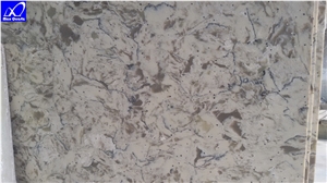 Artificial Safari Lf-V003 Quartz Stone Slab ,Tiles Cut to Size,Solid Surface,For Kitchen ,Bathroom Countertop