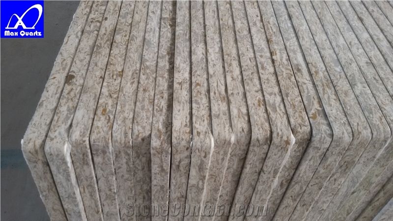 Artificial Safari Lf-V003 Quartz Stone Slab ,Tiles Cut to Size,Solid Surface,For Kitchen ,Bathroom Countertop