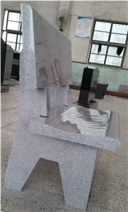 G633 Grey Granite Bench