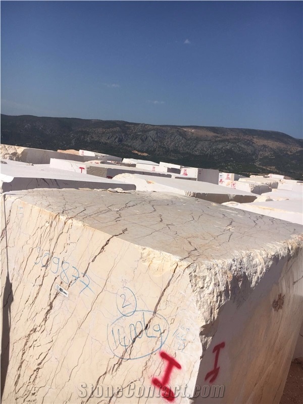 Sofita Beige Marble Block, Turkey Beige Marble