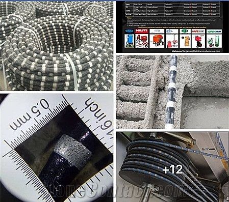 Customization Services for Diamond Wire Saw Cutting Quarry Stones