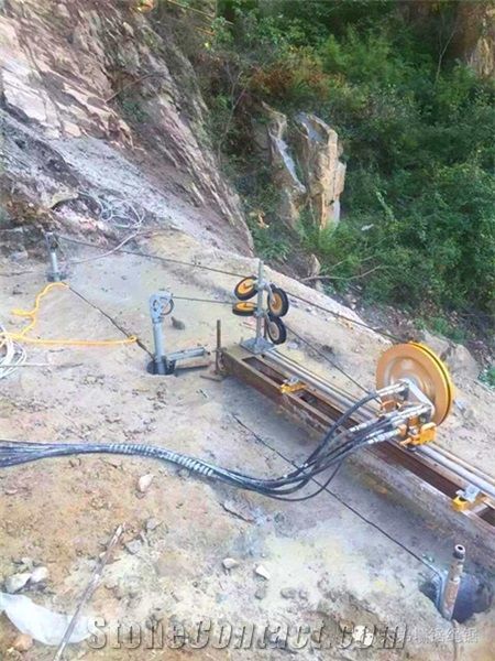 Customization Services for Diamond Wire Saw Cutting Quarry Stones