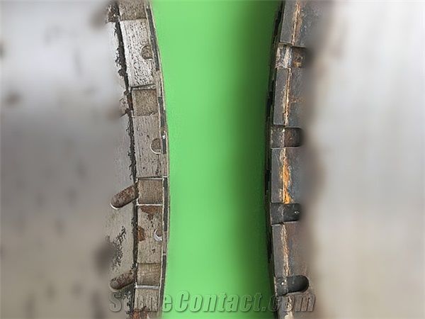 Sharp Laser-Welded Diamond Saw Blades with Super High Cutting Speed