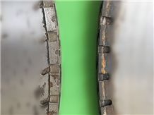 Sharp Laser-Welded Diamond Saw Blades with Super High Cutting Speed