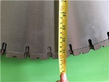 Sharp Laser-Welded Diamond Saw Blades with Super High Cutting Speed
