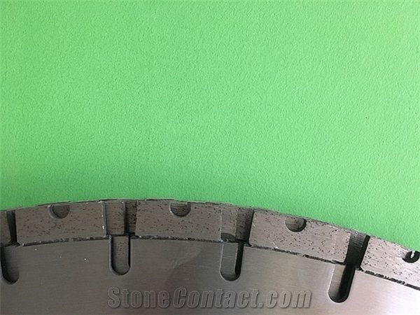 Sharp Laser-Welded Diamond Saw Blades with Super High Cutting Speed