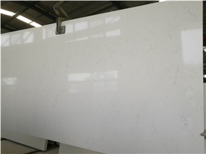 Carrara White, Marble Look, Artificial/Engineered Quartz Stone/Slabs, 2cm,3cm, Gt8111