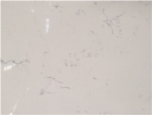 Carrara White, Marble Look, Artificial/Engineered Quartz Stone/Slabs, 2cm,3cm, Gt8112