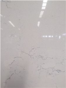 Carrara White, Marble Look, Artificial/Engineered Quartz Stone/Slabs, 2cm,3cm, Gt8112