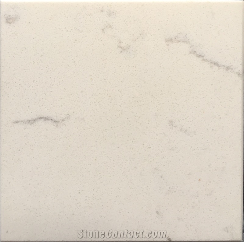 Carrara White, Marble Look, Artificial/Engineered Quartz Stone/Slabs, 2cm,3cm, Gt8112