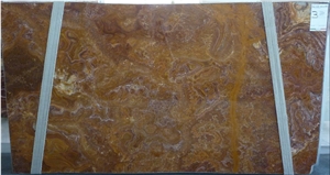 2cm Red Orientale Onyx Premium Slabs
