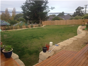 Buckland Sandstone Retaining Wall Building Blocks