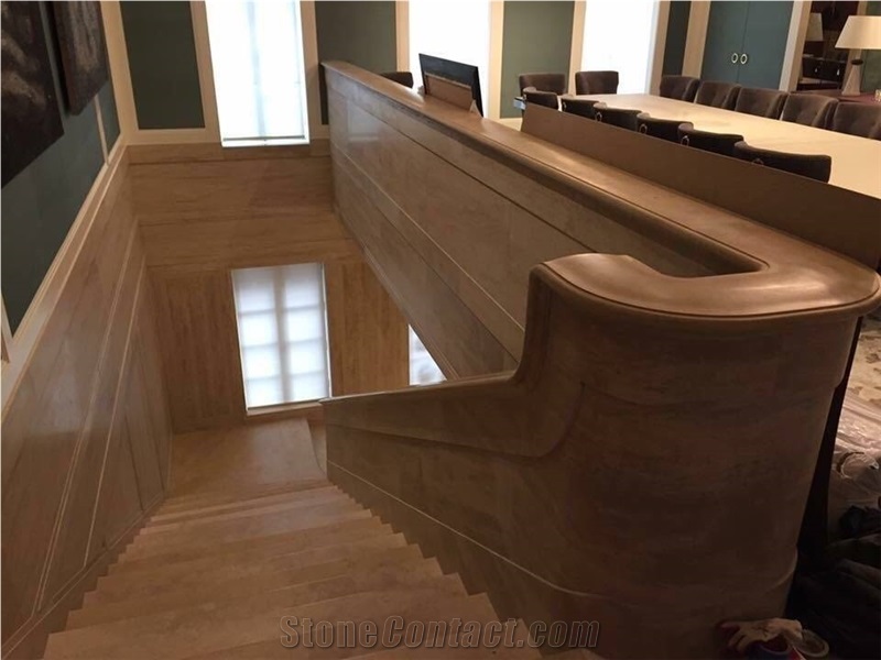 Pierre De Beaunotte - Beauval Limestone Staircase