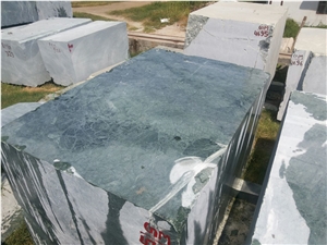Verde Guatemala Green Marble Block, India Green Marble