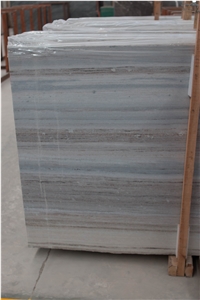 Blue Palissandro Marble Slabs, Crystal Wood Marble, China Wooden Grain Marble,Crystal Blue Marble with Brown Veins