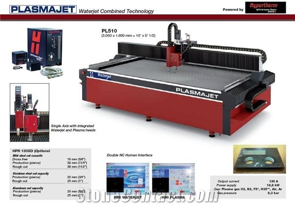 Plasma Waterjet Combined Machine