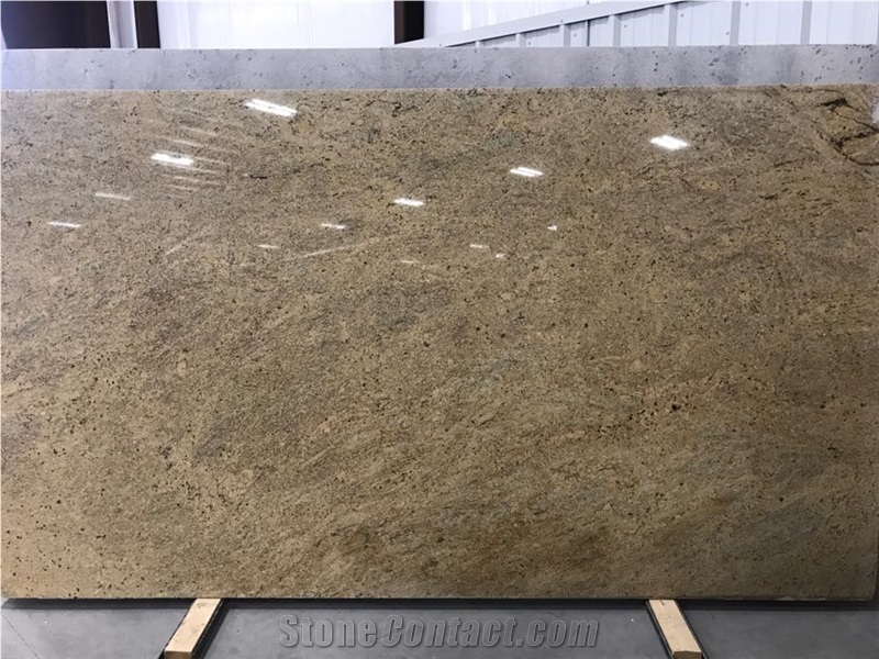 Kashmir Gold Granite Polished Slabs