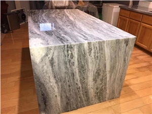 White Python Quartzite 2cm Polished Island Top