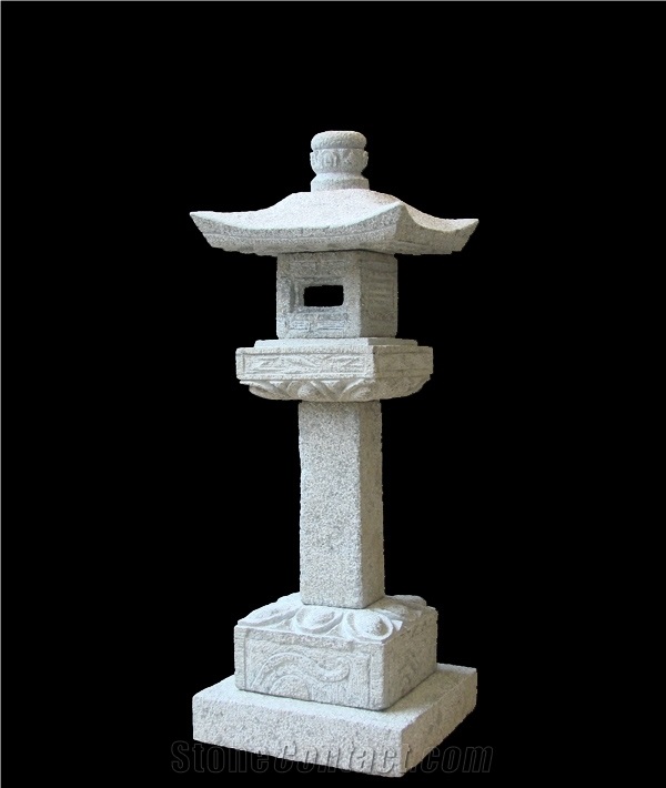 Nishinoya 120 Grey Granite Japanese Lantern