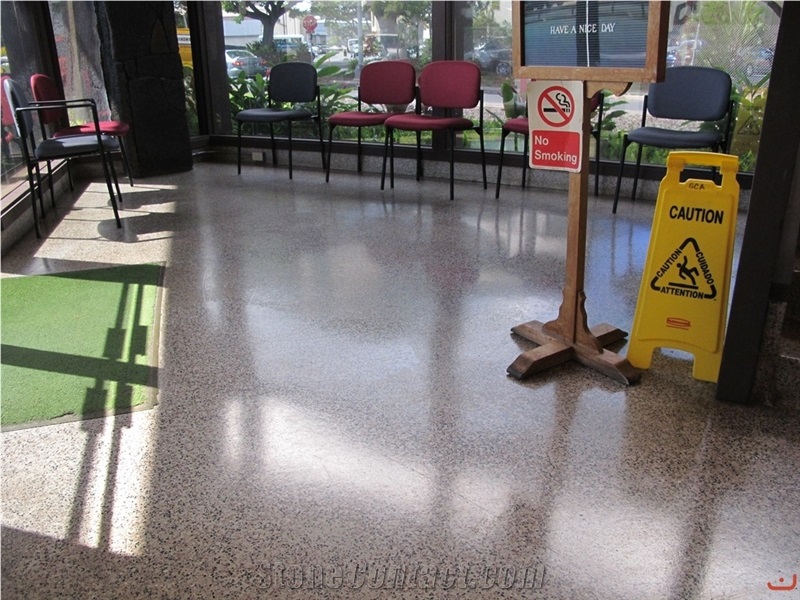 Epoxy Terrazzo Floor Restoration & Polishing