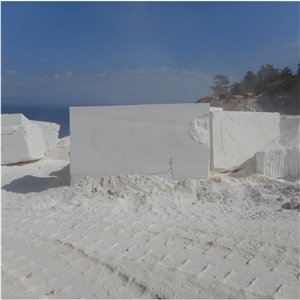 New Regina White Marble Block