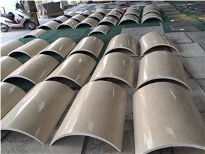 Marble Colum,House Pillars Design,Roman Pillars Column,Marble Column Pillars Caps, Beige Marble Architectural Columns,Arching Colum,Arc Marble Colum