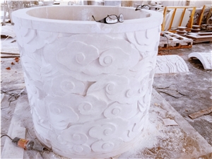 Marble Colum,House Pillars Design,Roman Pillars Column,Marble Column Pillars Caps, Beige Marble Architectural Columns,Arching Colum,Arc Marble Colum