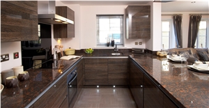Baltic Brown Ed Granite Kitchen Countertop