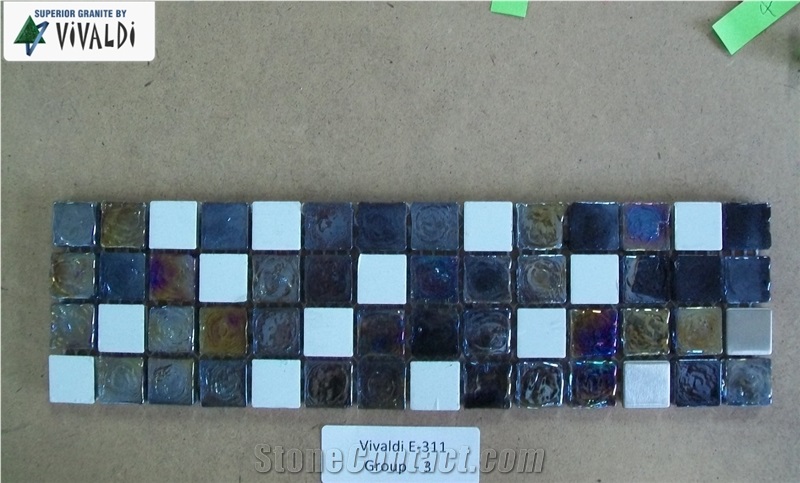 Glass Mosaic E-311 Border
