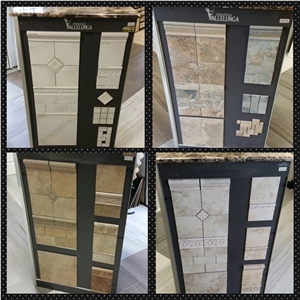 Porcelain, Glass, & Marble (Tumbled, Polished, Honed) Trims, Borders