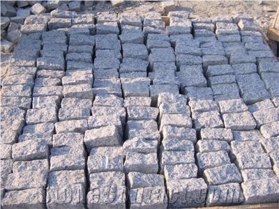 Grey Granite Cobble Stone Pavers