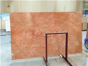 Polished Diana Rosa Marble Tile Slabs Skirting