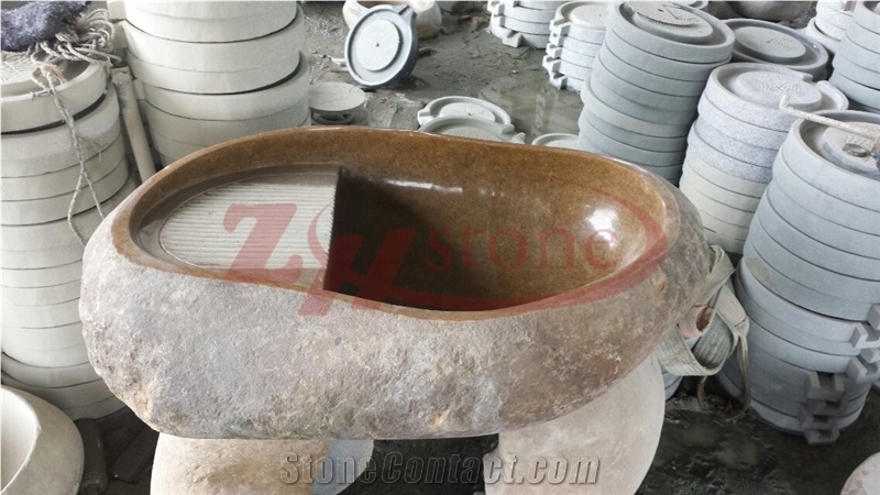 River Stone Sinks & Basins, Wash Bowls, Wash Basins