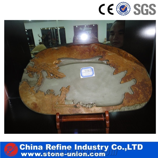 Art Slate Tea Table,Slate Classical Tea Table, Coffee Table,Slate Stone Table,,Stone Tea Trays