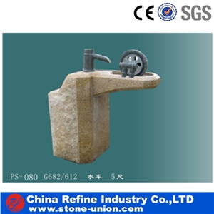 Black Granite Water Fountain,China Granite Garden Water Fountain,Natural Stone Garden Fountain,Water Features Exterior Fountains
