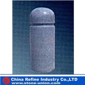 Car Barrier Parking Stone,Parking Curbs for Landscaping Stone,Granite Car Barrier Parking Stone, Grey Granite Parking Stone,Car Parking Bollards