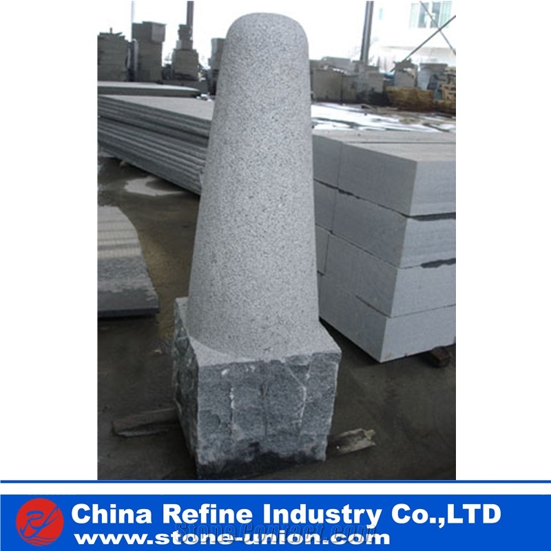 Car Barrier Parking Stone,Parking Curbs for Landscaping Stone,Granite Car Barrier Parking Stone, Grey Granite Parking Stone,Car Parking Bollards