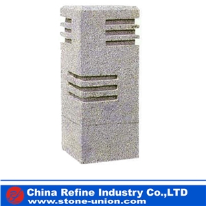Car Barrier Parking Stone,Parking Curbs for Landscaping Stone,Granite Car Barrier Parking Stone, Grey Granite Parking Stone,Car Parking Bollards