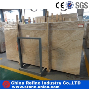 Cheap Dino Beige Marble Polished Slabs, Tiles for Wall, Floor Covering, Natural Building Stone Decoration for House Interior Project, Beige Marble