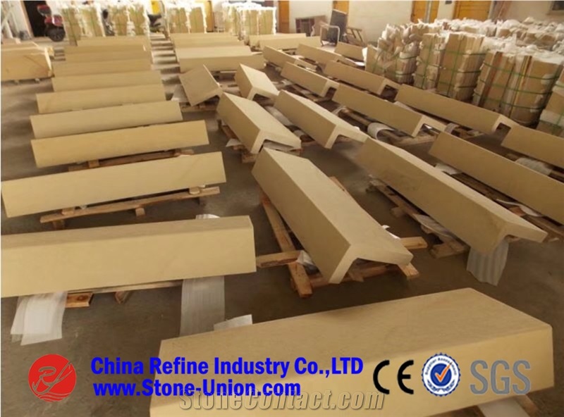 Cheaper Golden Sandstone Mushrooms&Mushroom Stone Splitter,Decorative Stone Wall Panel,Sichuan Natural Split Sandstone Walling Mushroom