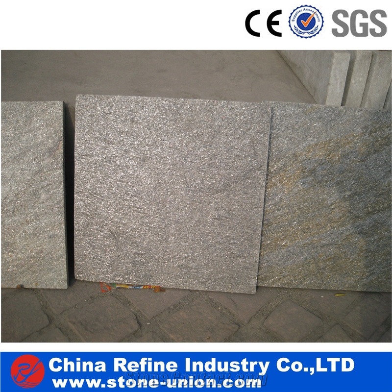 China Grey Quartzite Tiles,Grey Quartzite Stone Flooring Tiles, White Quartzite Paver Stone Tiles,Grey Quartzite Flooring Tiles,Silver Shine Quartzite