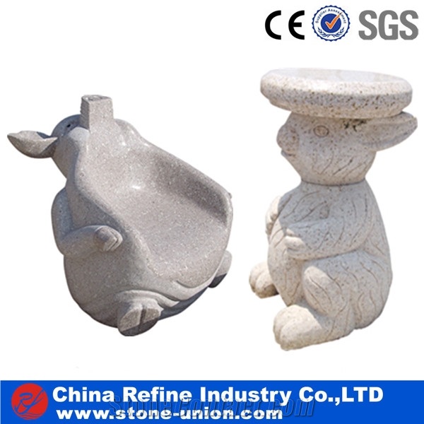 China Yellow Granite Garden Bench,Exterior Furniture,Granite Garden Bench, Outdoor Benches, Park Benches, Granite Chair, Round Stone Table Bench