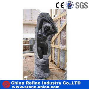 Dark Yellow Sandstone Fountain,Water Fountain, Carving Fountain for Indoor & Outdoor Decoration,Beautiful Garden Fountain